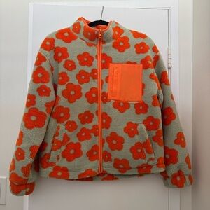 Floral Fleece Jacket